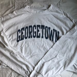 Brandy Melville over sized Georgetown long sleeve